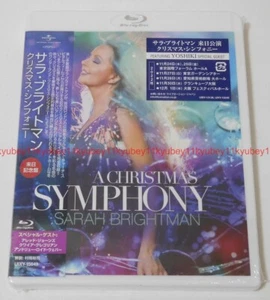 New Sarah Brightman A Christmas Symphony Blu-ray Japan UIXY-15049 4988031543832 - Imagen 1 de 13
