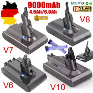 9500mAh Bateria do odkurzacza Dyson V8 V7 V6 V10 SV10 Animal Absolute - Zdjęcie 1 z 43
