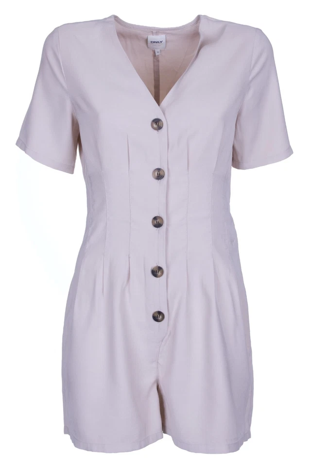 ONLY Damen Overall Damenoverall beige Jumpsuit Playsuit NEU Größe S - Bild 1 von 1