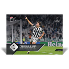 Topps Now UCL 21/22 - Card 037 - Federico Chiesa - Juventus Turin