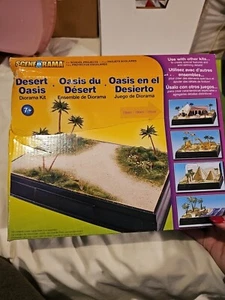 Woodland Scenics SP4112 Desert Oasis Diorama Kit Scene A Rama Flat landscape