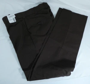 HORACE SMALL HS2740 NEW DIMENSION® PLUS MENS SIZE: 40 UNHEMMED 4-POCKET BROWN - Picture 1 of 4