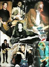 Fender Telecaster guitarist pin-up Joe Strummer Muddy Waters Tom Petty Jeff Beck