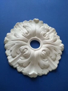 Gips-Stuck-Rosette-22-cm - Bild 1 von 2