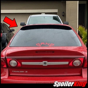 SPKdepot 380R (Fits: Chevy Cavalier 2000-02 4dr) Rear Roof Window Spoiler Wing - Picture 1 of 11