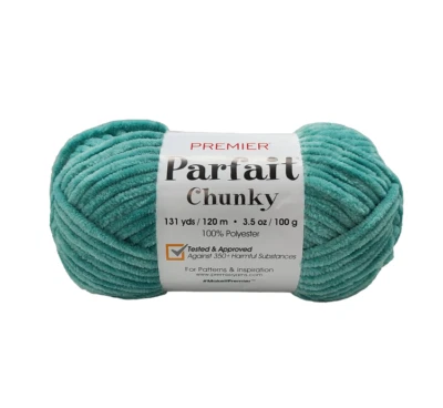 Premier PARFAIT CHUNKY 纱线 3.5 盎司 131 码 选择颜色 — 第 1/4 张图片