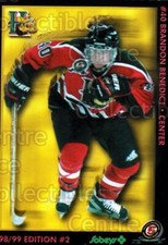 1998-99 Halifax Mooseheads Series Two #2 Brandon Benedict