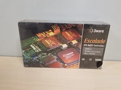 NEW! NIB SEALED 3ware Escalade ATA RAID Controller 7006-2 - Image 1 of 4