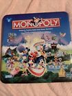 Walt Disney World Theme Park Mental Tin Edition Monopoly Board Game 