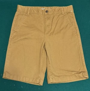 Old Navy Built In Flex Bandolier Brown Flat Front Shorts Size 16 - Never Used - Picture 1 of 14