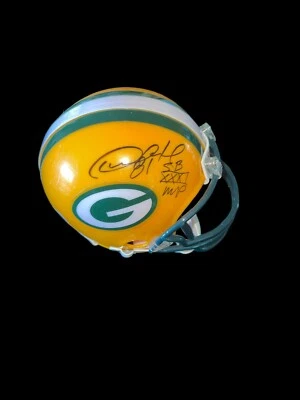 MINI CASCO SUPER BOWL FIRMADO POR DESMOND HOWARD GREEN BAY PACKERS RARO BAJO Foto 1 de 2