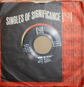 BETTY EVERETT Gonna Be Ready **THE REAL THING** Northern Soul 45 on VEE JAY 683 - Picture 1 of 2