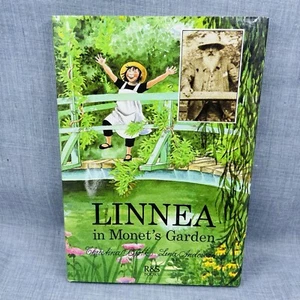 LINNEA in Monet’s Garden  Hardcover Book 1992 Christine Bjork Lena Anderson Vtg - Imagen 1 de 7
