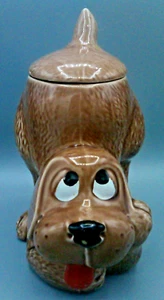 Vintage McCOY Braun Hund Keksdose #272 - Bild 1 von 4