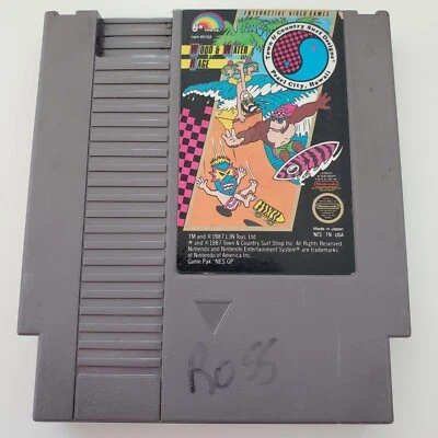 T&C Surf Designs: Wood & Water Rage (Nintendo Entertainment System, 1988) TESTED - Image 1 of 3
