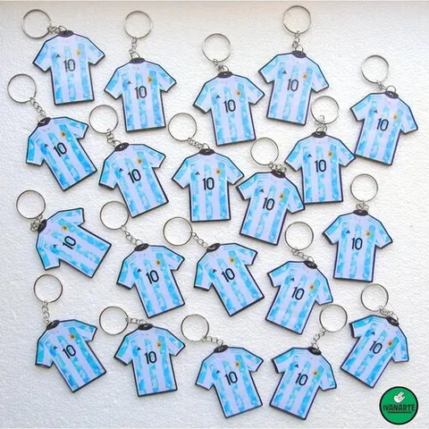 ARGENTINA 10 Llavero Ring Seleccion Argentina Afa Camiseta 10 Messi 3D Cover
