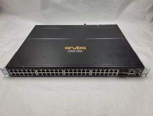 HP JL321A ARUBA 2930M 48G 1-SLOT SWITCH - JL321-61001 - w/ JL085A PSU - Tested - Photo 1/9