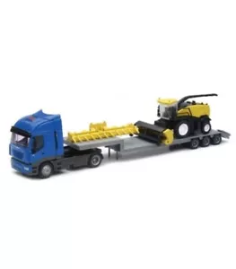 NEWRAY - IVECO stralis with tractor carrier and NEW HOLLAND FR920 forage harv... - Picture 1 of 1