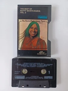 The Best of Buffy Sainte-Marie Volume 2 Cassette Tape VG Van M533-34 Ampex - Picture 1 of 6