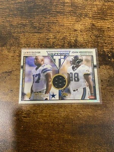 2002 Private Stock Titanium /1100 John Henderson La'Roi Glover #123 Rookie RC - Picture 1 of 1