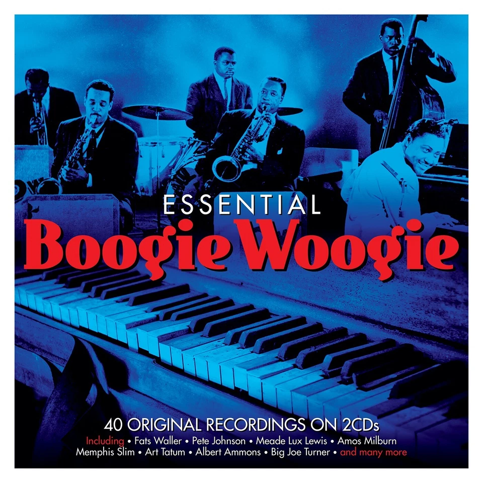 ESSENTIAL BOOGIE WOOGIE - 40 ORIGINAL RECORDINGS ON 2CD NEW/SEALED - Image 1 of 1