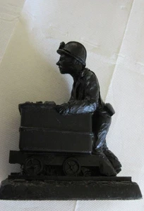E.J. MINING LTD BRITISH COAL MEMORIES COAL MINER FIGURE ORIG STICKER (A) - Picture 1 of 3