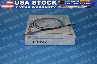 FU-24X FU24X 1PC New KEYENCE Fiber Optic Sensor Switch - Image 1 of 3