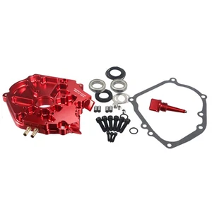 Dual Bearing Billet Side cover For GX200 196 Predator Hemi,Ghost,212 and 224 Red - Picture 1 of 9