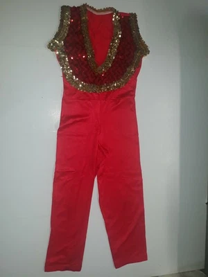 Conjunto de baile soldado juguete vintage para niños principios de la década de 1990 lentejuelas personalizado bonito 13 x 39  Foto 1 de 4