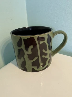 Caneca de camuflagem, xícara de café tamanho grande masculina para militares ou caçadores 4 1/4 de diâmetro - Imagem 1 de 4