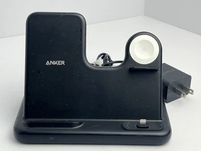 Anker PowerWave 4-in-1 Charging Station For Apple - Model A2575 - Image 1 of 4