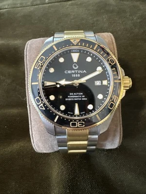 Certina DS Action Diver 43mm Stainless Steel Swiss Automatic Diving Watch - Image 1 of 4