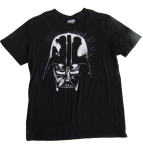 Star Wars Darth Vader Herren T-Shirt Schwarz Kurzarm Grafik - XL T112 - Bild 1 von 5