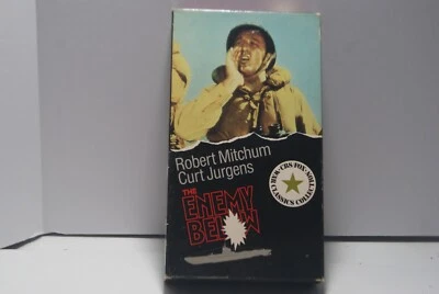 The Enemy Below CBS Fox  (VHS 1990) WWII Action Film Robert Mitchum - Image 1 of 3