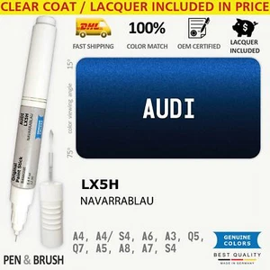 LX5H Touch Up Paint for Audi Blue A4 A4/S4 A6 A3 Q5 Q7 A5 A8 A7 S4 ALLROAD QUATT - Picture 1 of 3