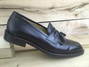 Zapatos Daniel Cremieux para hombre mocasín borla cuero borla borla 4704 talla 10 D - Imagen 1 de 12