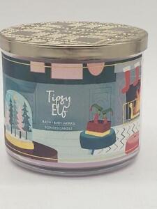 Bath and Body Works Tipsy Elf 3 Wick Candle 14.5 Ounce