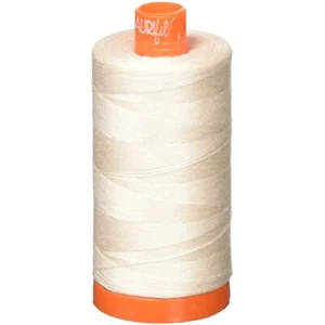 Aurifil Mako Cotton Thread Solid 50wt 1422yds Oyster - Picture 1 of 1