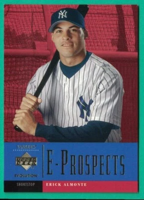 2001 Upper Deck Evolution #105  Erick Almonte New York Yankees #/2,250 - Image 1 of 2