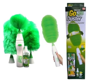 Spolverino Elettrico Spazzola Rotante a Batteria Go Duster Pulisci Polvere  - Foto 1 di 6