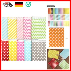 100x Candy Tüten Bar Geschenktüten Papier Süßigkeiten Tüte Beutel für Ostern ... - Bild 1 von 7