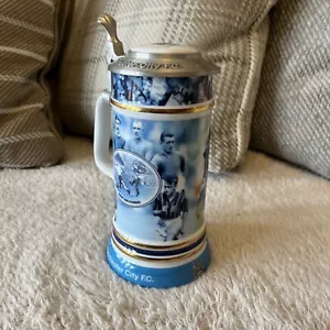 Manchester City, Porcelain Tankard Stein Danbury Mint Great Goalscorers - Picture 1 of 12