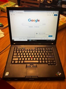 IBM ThinkPad T60p 8743CTO 15.4" WSXGA+ 1.67Ghz Core2 Duo 2GB RAM 120GB SSD Win10 - Picture 1 of 18