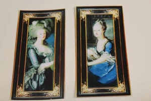  PUPPENHAUS = Dame Figuren Wandposter  - Bild 1 von 1