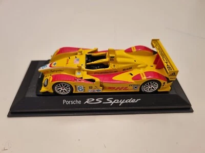 MINICHAMPS 1:43 PORSCHE RS SPYDER - DHL #6 ALMS 2007 BRISCOE - MAASEN - COLLARD - Immagine 1 di 4