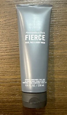 Jabón para cabello, cara y cuerpo Abercrombie & Fitch A&F FIERCE NUEVO 8,4 OZ Foto 1 de 3