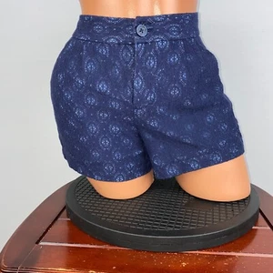 LC Lauren Conrad Shorts Womens 2 Floral Crochet Lace Lined JL - Picture 1 of 12