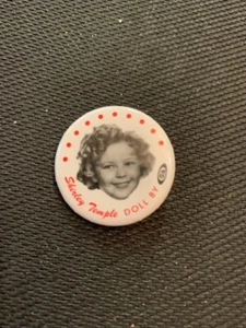 Vintage 1972 Shirley Temple Puppe von Ideal 1" Pinback Knopf für Sammlung - Bild 1 von 3