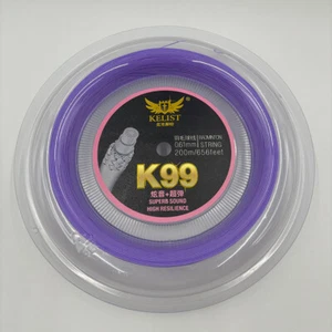 Superb Sound +High Resilience  Badminton String Gut - 0.61mm Purple Color 200M - Picture 1 of 7
