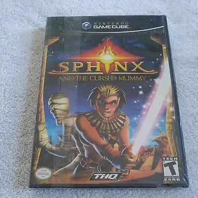 Sphinx and the Cursed Mummy Nintendo GameCube 2003 NGC GCN Rare THQ New Sealed - Image 1 of 2